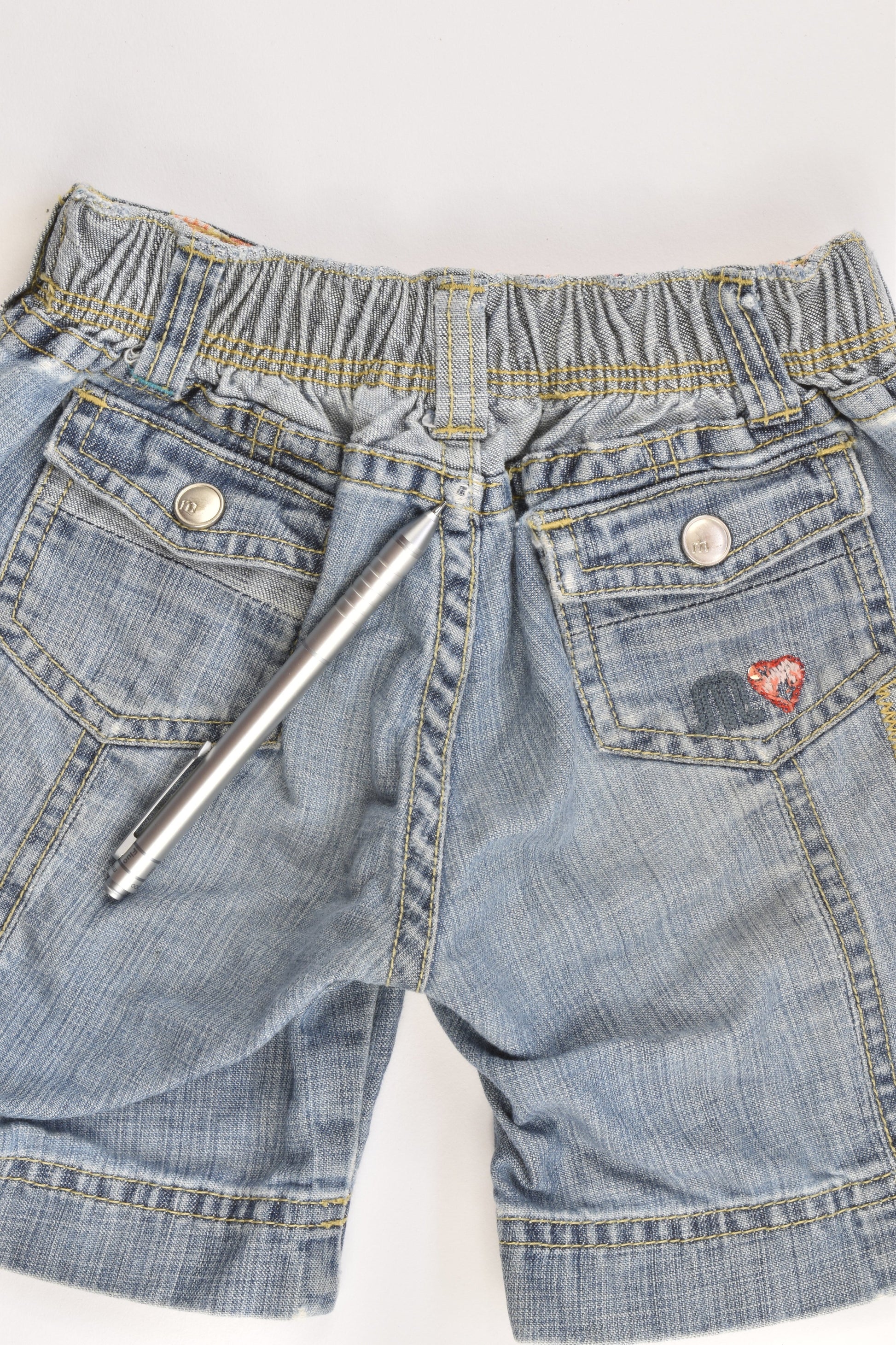 Minihaha Size 4 Soft Denim Shorts