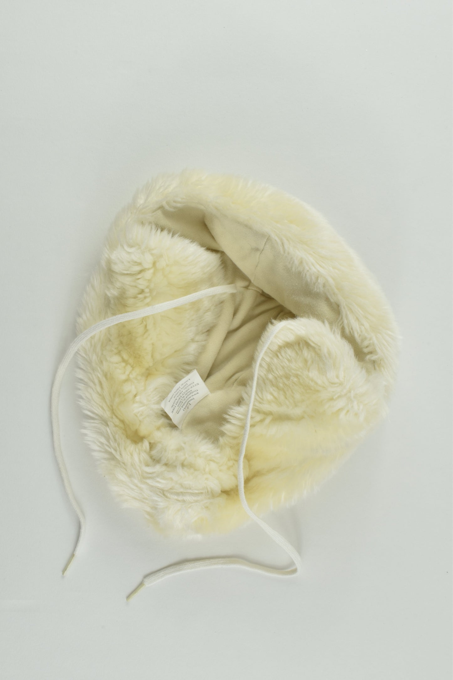 Minimink (Australia) Size 1-2 Cord/Fur Winter Hat