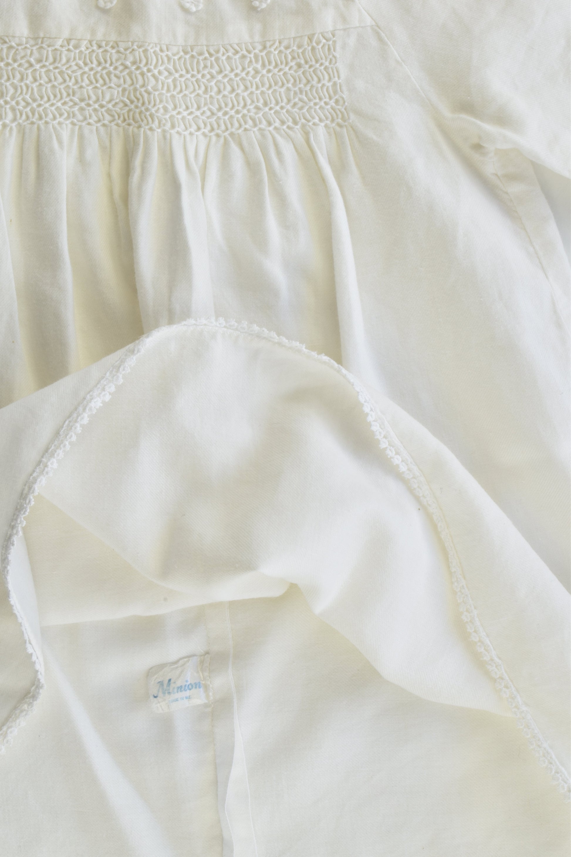 Minion (New Zealand) Size approx 0 Vintage Smocked Dress