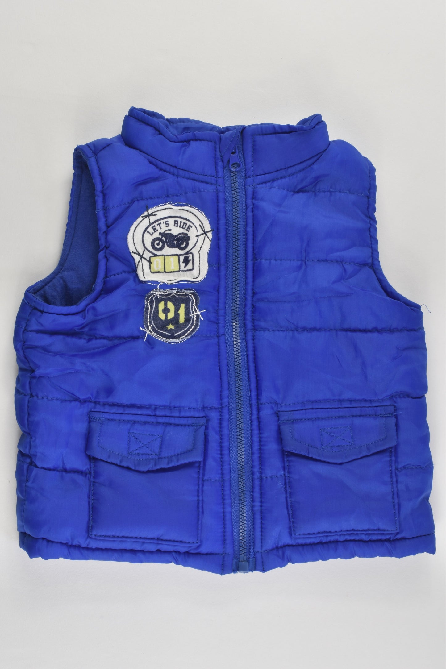 Miniville Size 0 'Let's Ride' Puffer Vest