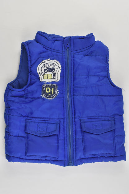 Miniville Size 0 'Let's Ride' Puffer Vest