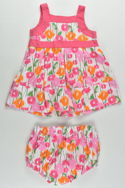 Miniwear Size 0 (12 months) Floral Outfit