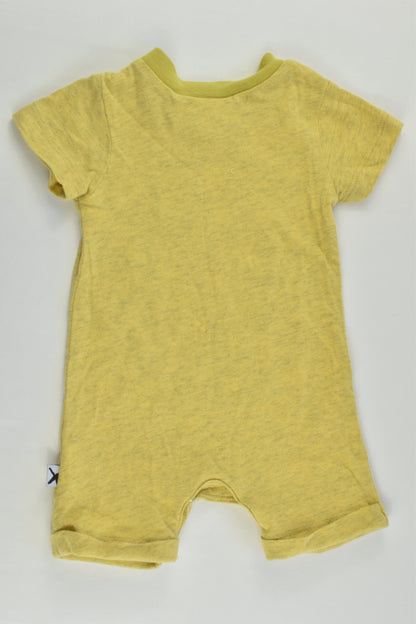 Minti Size 0000 (Newborn) Lion Short Romper