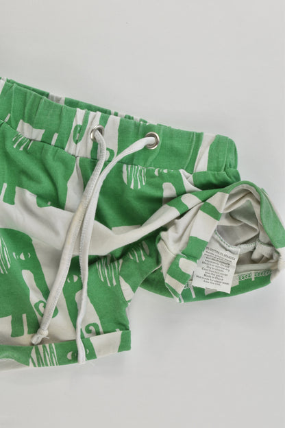 Minti Size 1 (12-18 months) Elephant Shorts