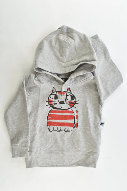 Minti Size 18-24 months (1-2) Cat Hooded Jumper