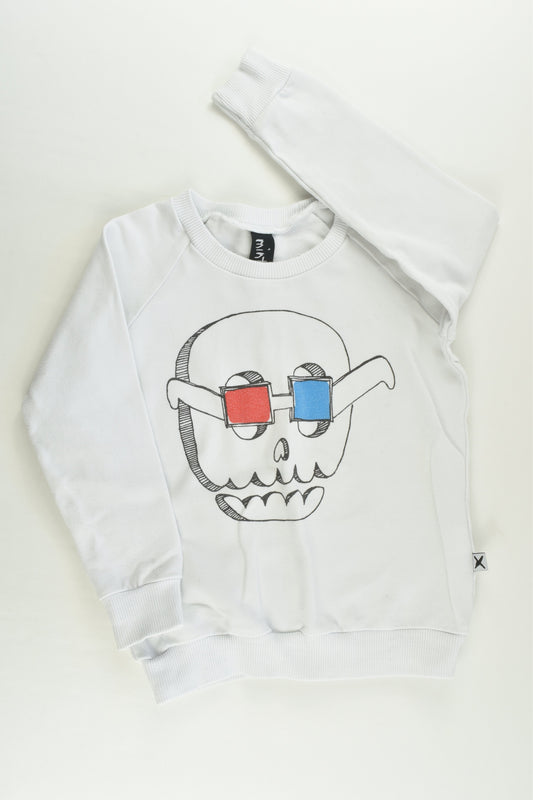 Minti Size 4 Skull Sweater