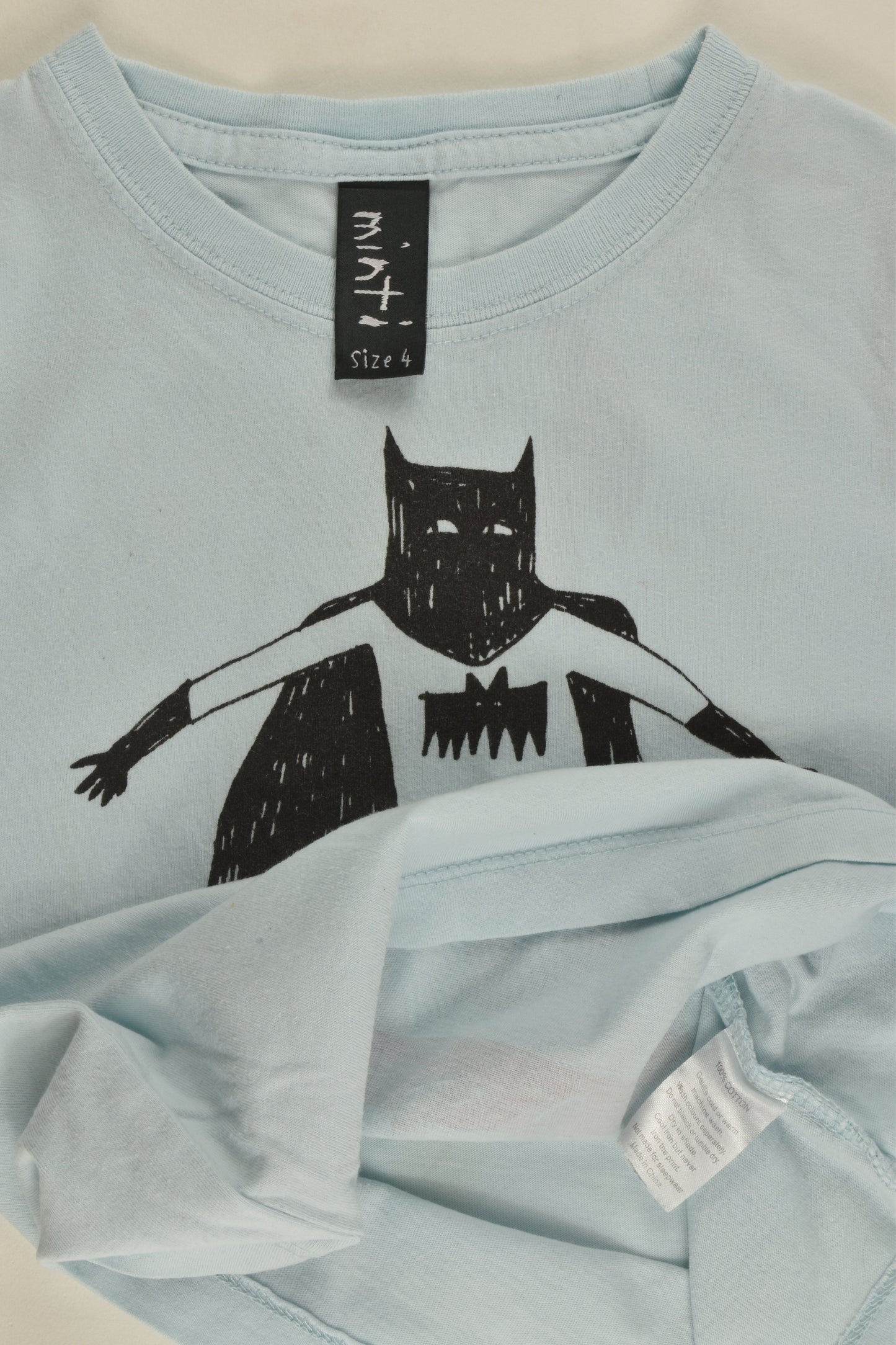 Minti Size 4 Superhero T-shirt