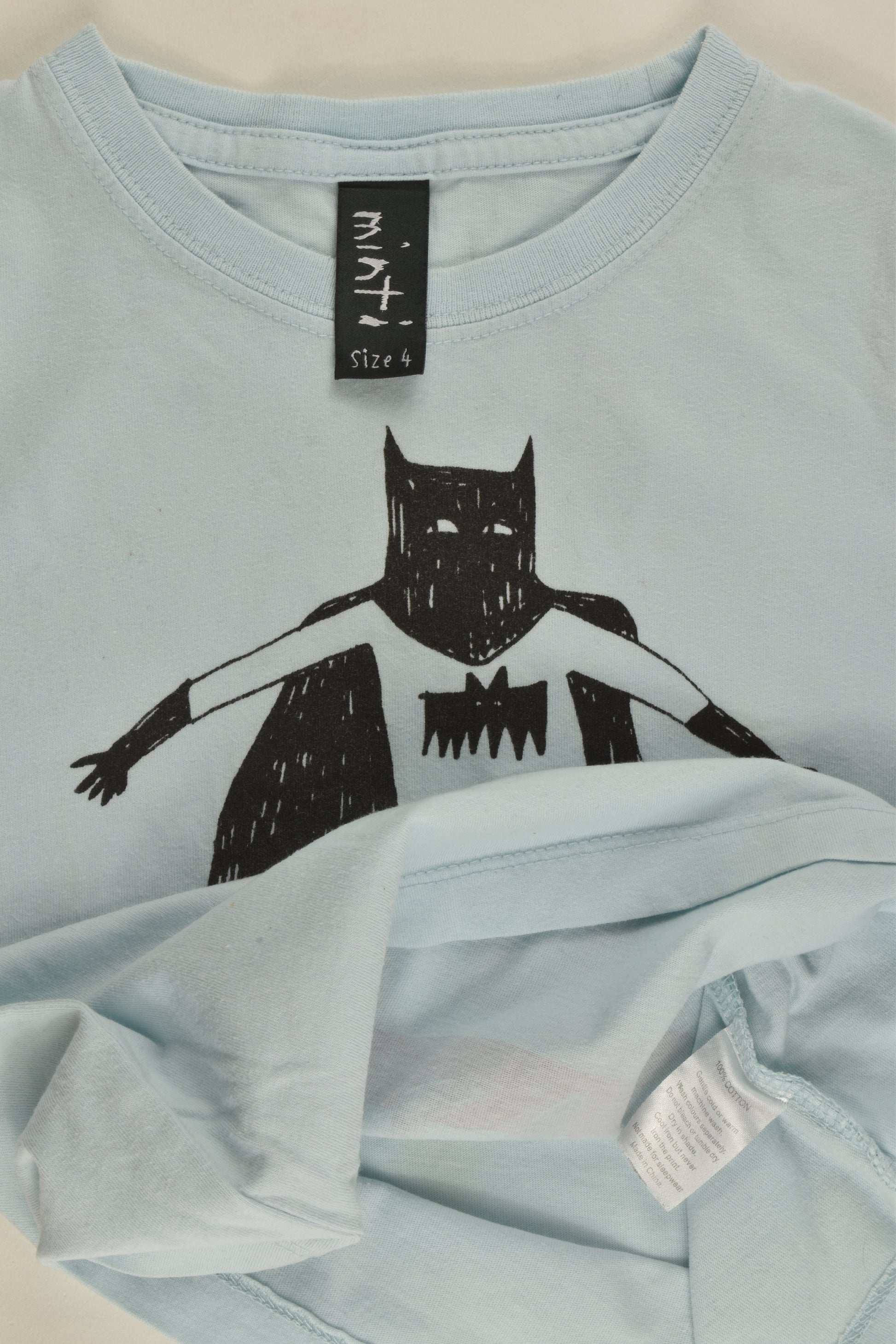 Minti Size 4 Superhero T-shirt