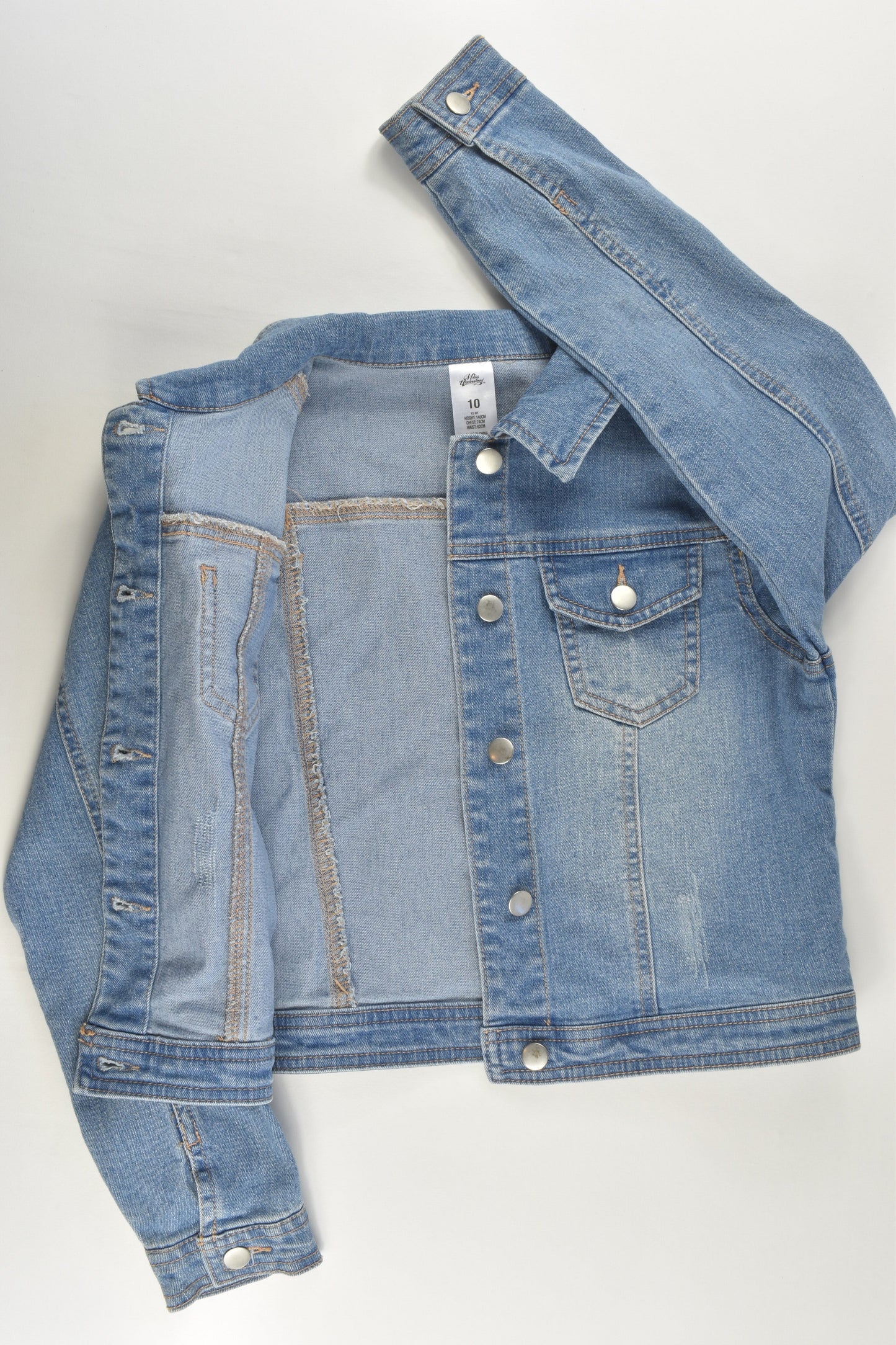 Miss Understood Size 10 Stretchy Denim Jacket