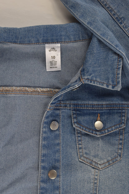 Miss Understood Size 10 Stretchy Denim Jacket