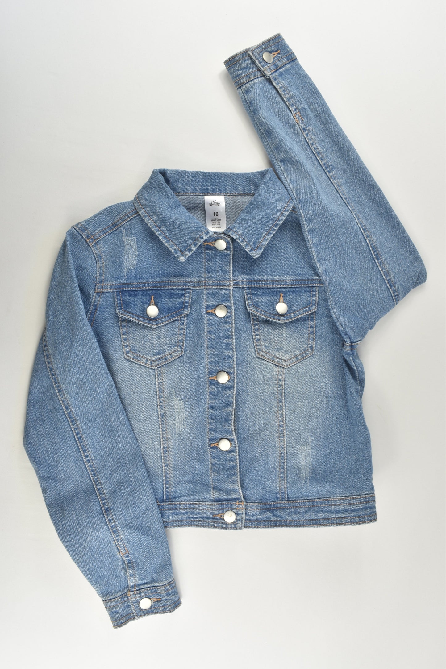 Miss Understood Size 10 Stretchy Denim Jacket