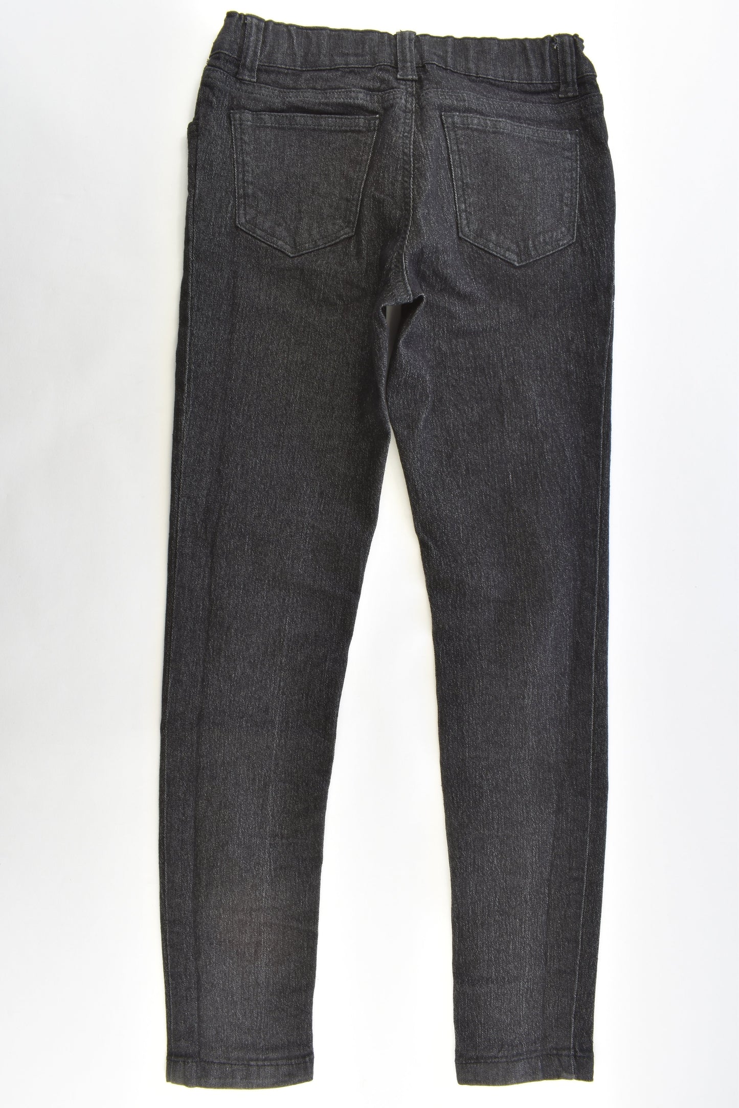 Miss Understood Size 10 Stretchy Denim Pants with Embroidery