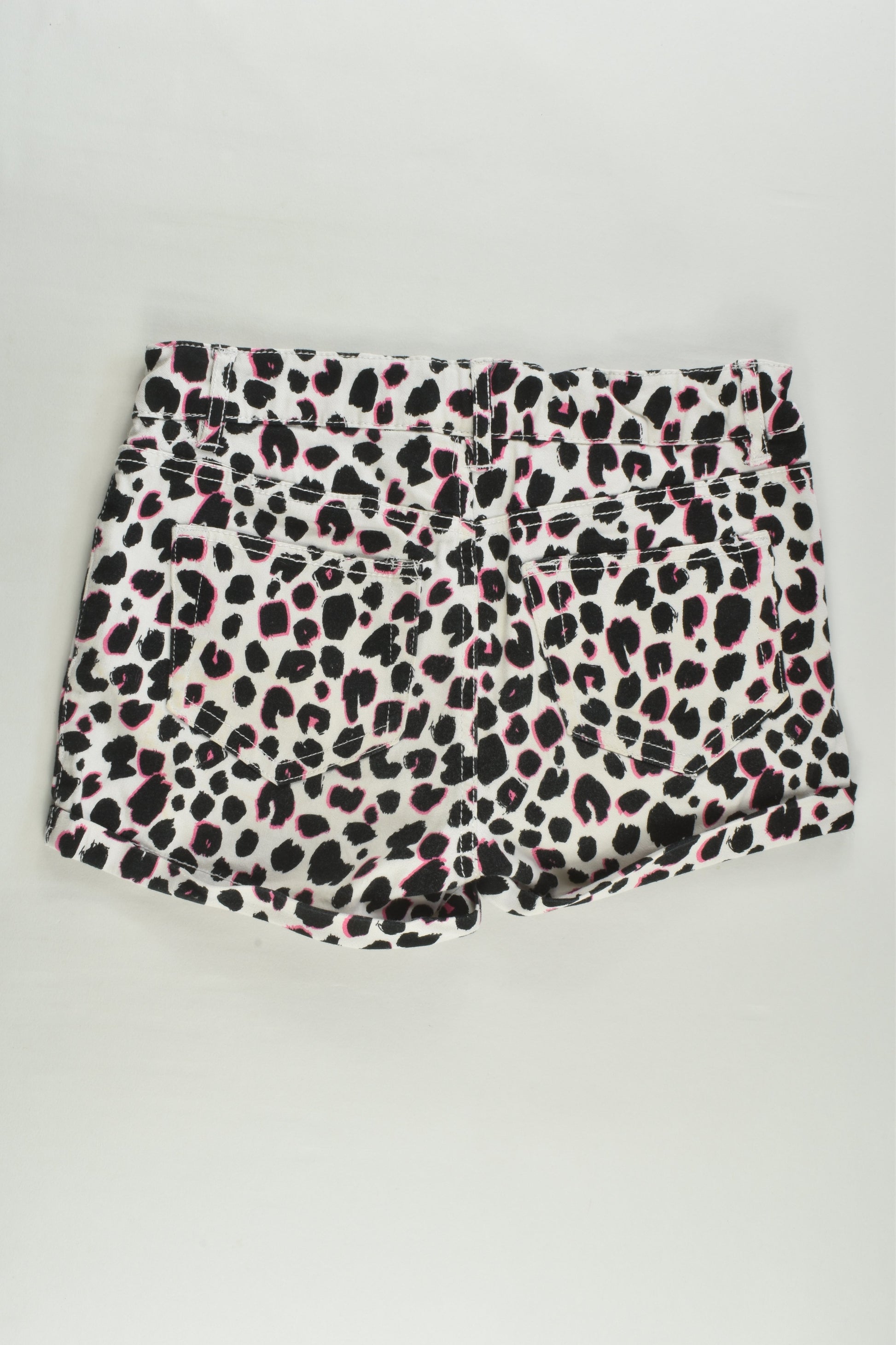 Miss Understood Size 10 Stretchy Leopard Print Shorts
