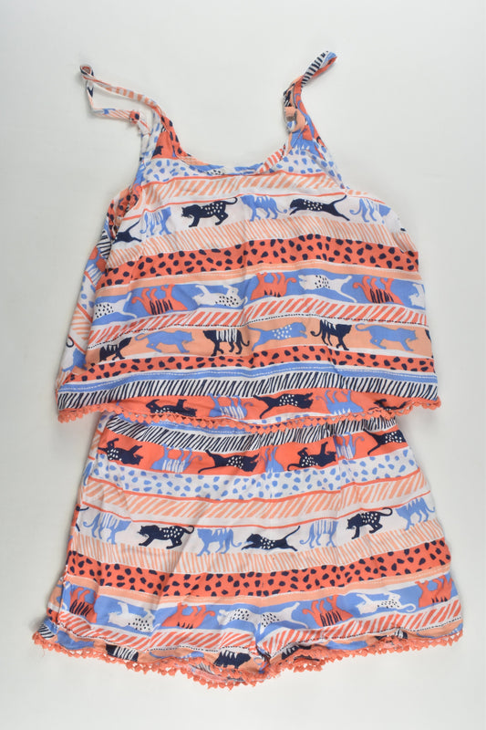 Miss Understood Size 8 Feline Short Playsuit