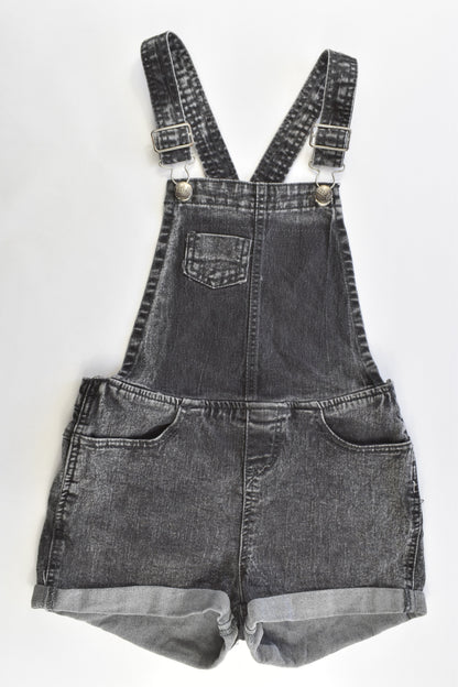 Miss Understood Size 8 Soft and Stretchy Denim Short Overalls