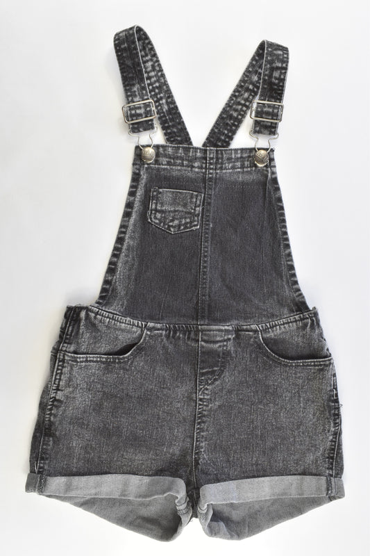 Miss Understood Size 8 Soft and Stretchy Denim Short Overalls