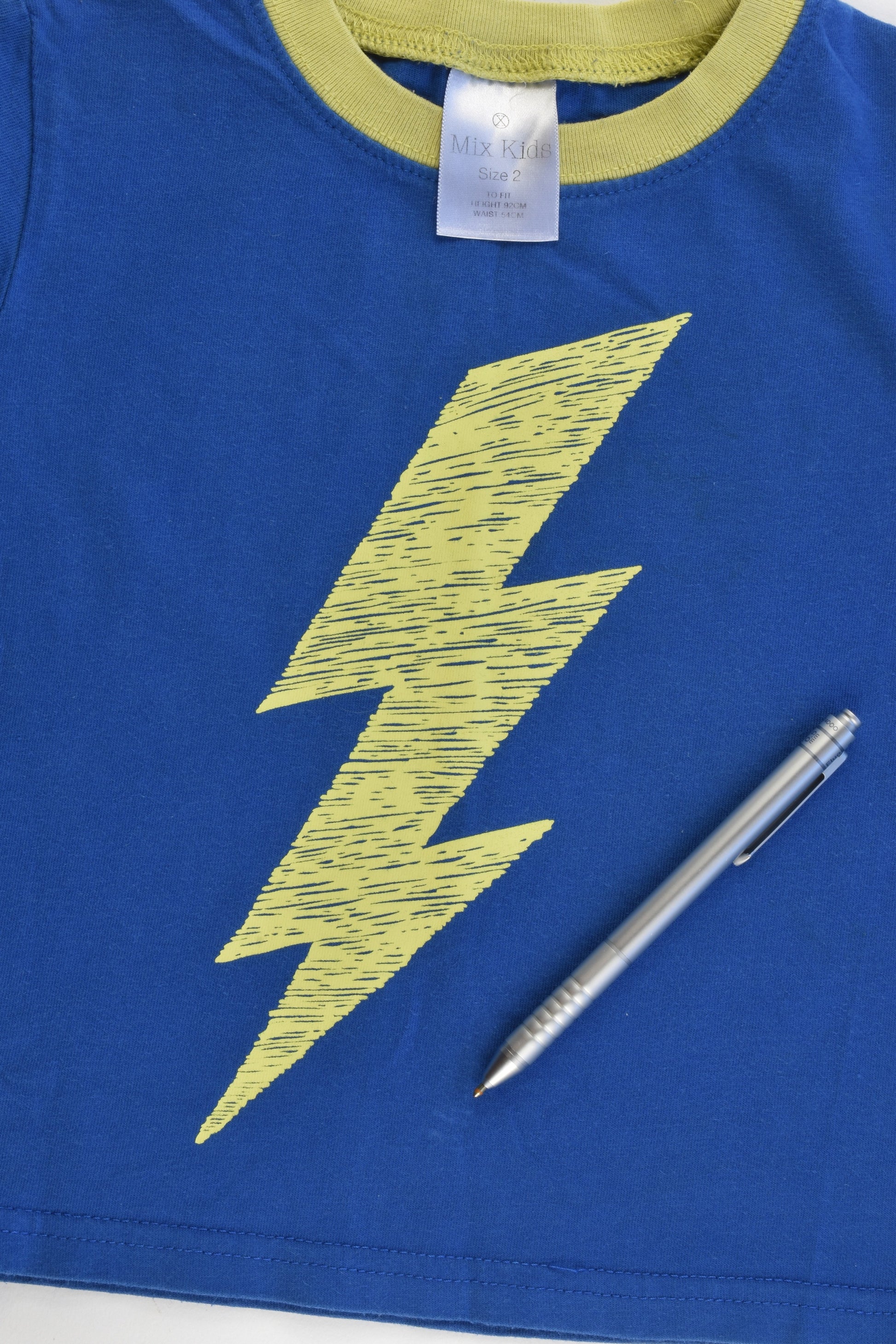 Mix Kids Size 2 Lightning T-shirt