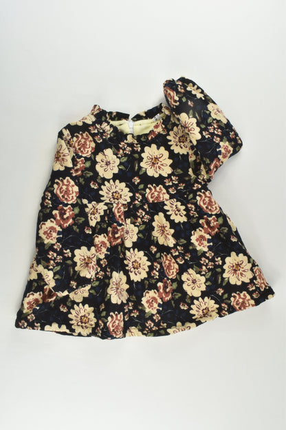 MNPD Size approx 1 Warm Floral Dress/Tunic