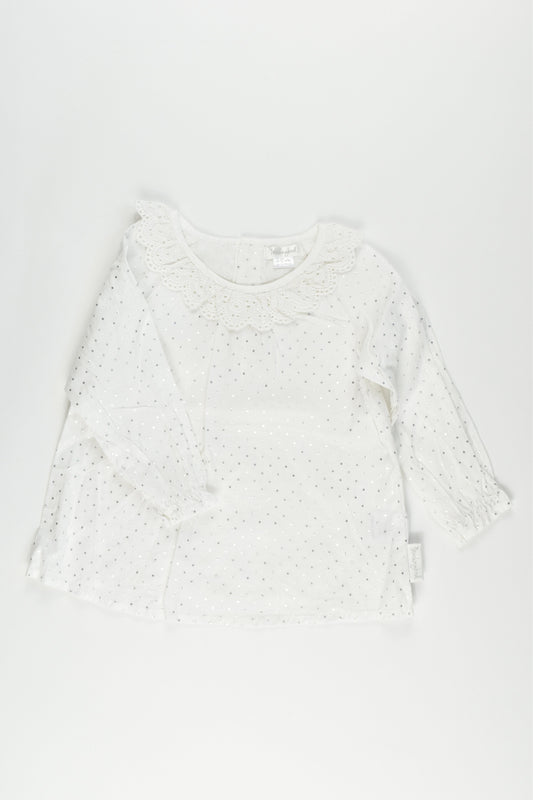 Mockingbird Size 0 (6-12 months) Top, long sleeves