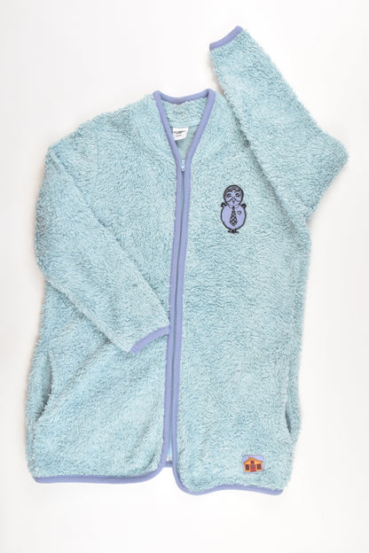 Modéerska Huset Organic Sweden Size 6 Teddy Peekaboo Fleece Jacket