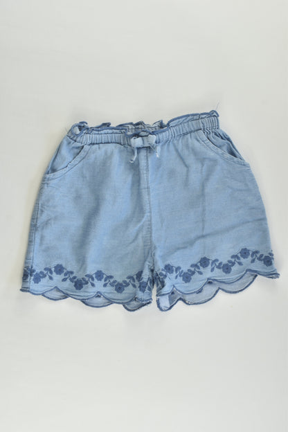 Monsoon Size 1 (12-18 months) Lightweight Denim Shorts