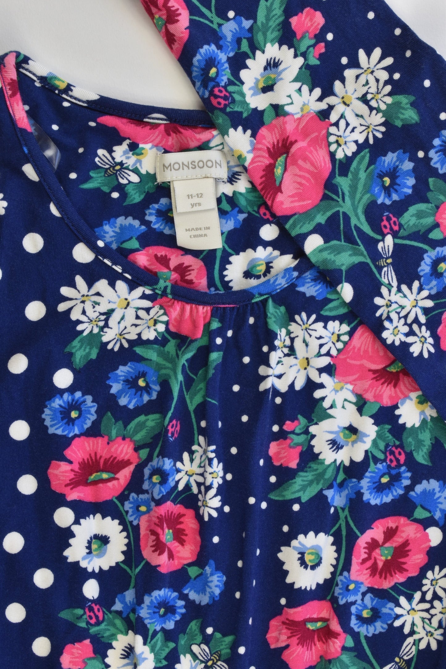 Monsoon Size 11-12 (Smallish sizing) Floral Dress