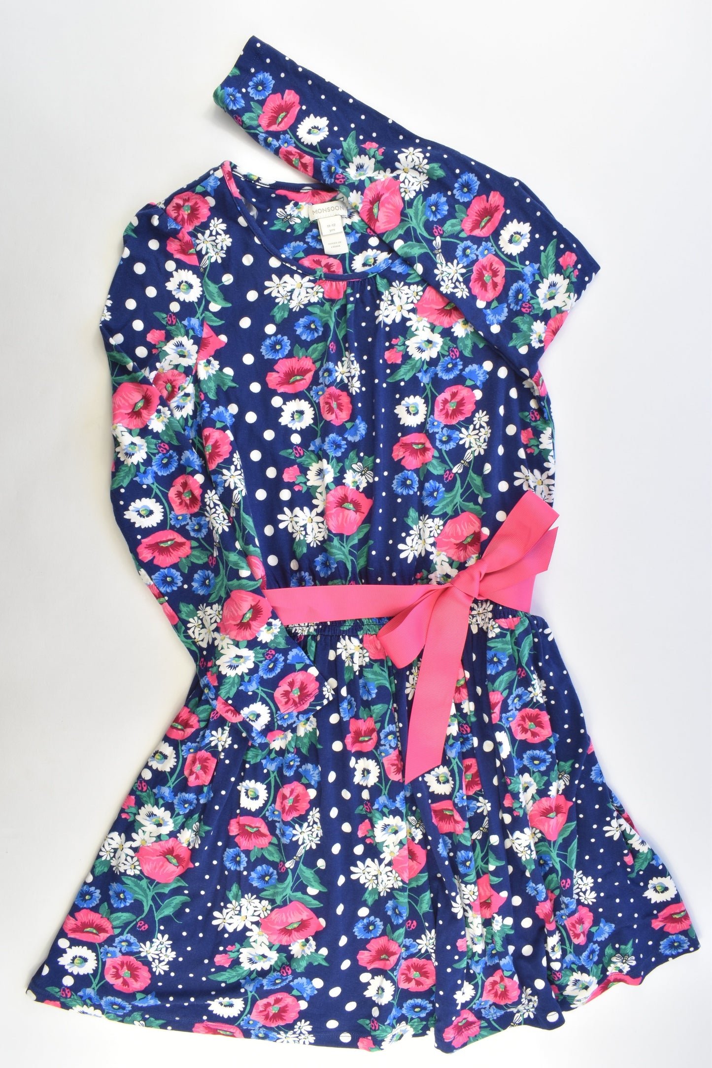 Monsoon Size 11-12 (Smallish sizing) Floral Dress