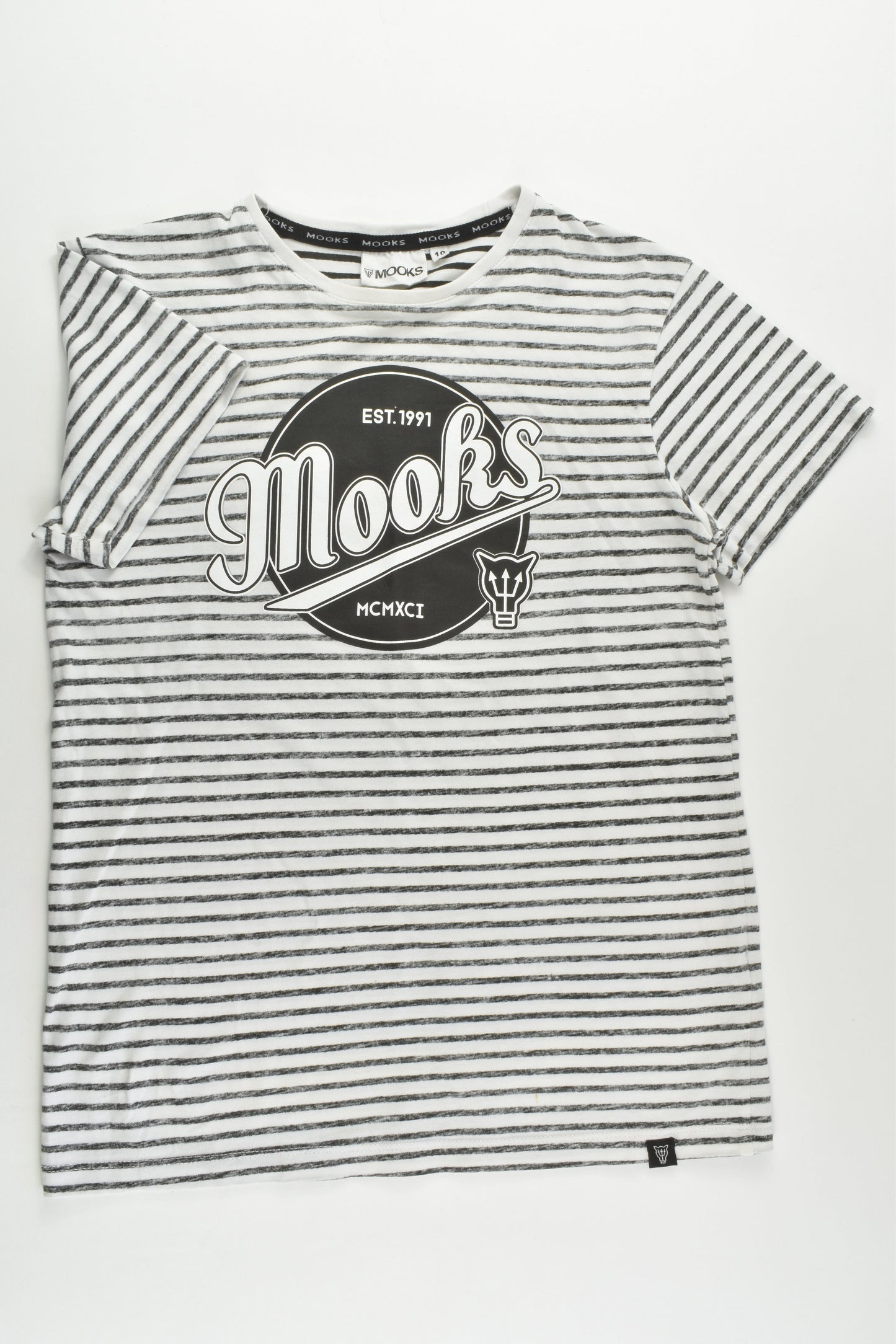 Mooks Size 10 Striped T-shirt