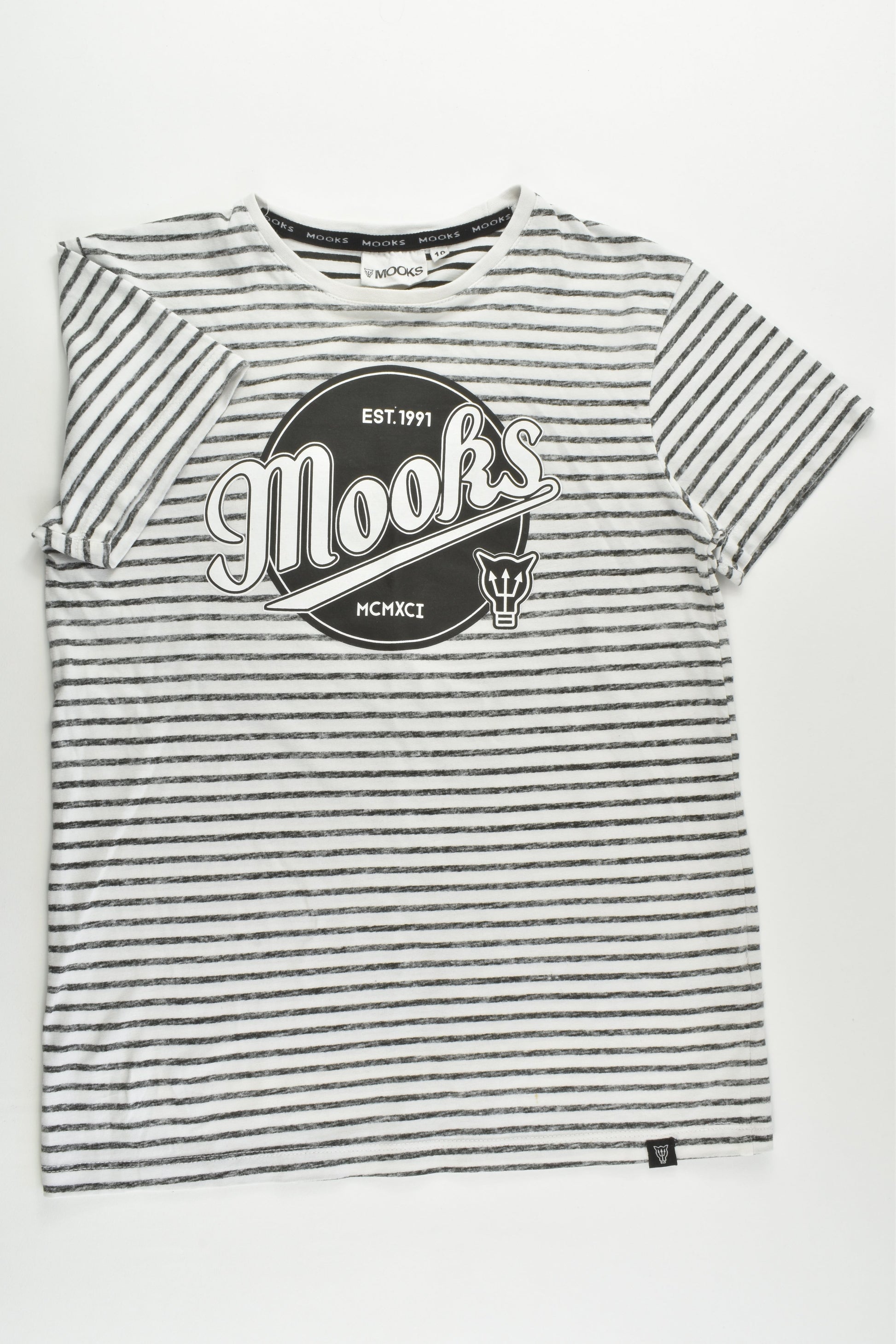 Mooks Size 10 Striped T-shirt
