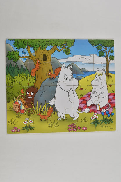 Moomin 20 Pieces Wooden Jigsaw Puzzle