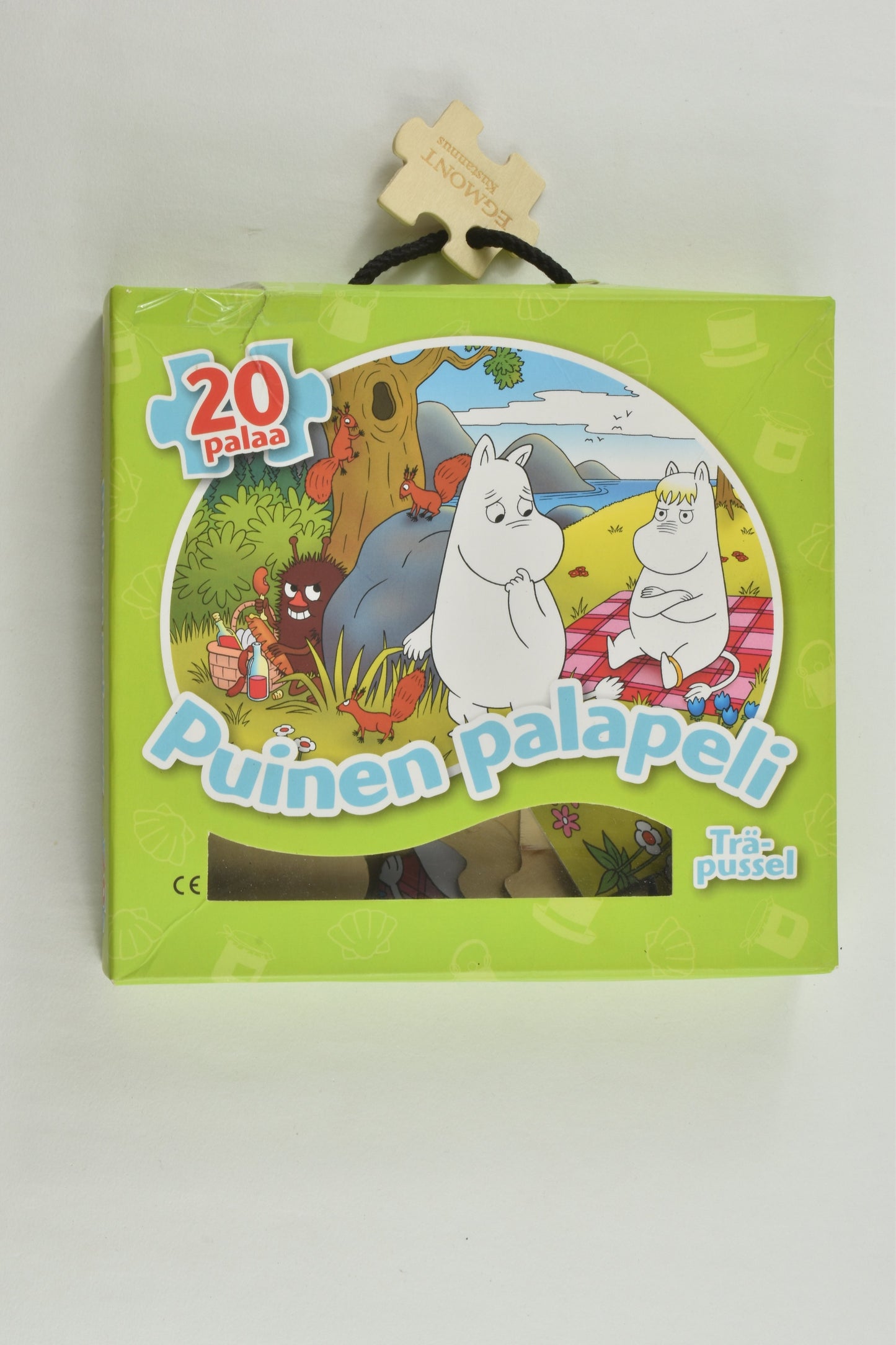 Moomin 20 Pieces Wooden Jigsaw Puzzle