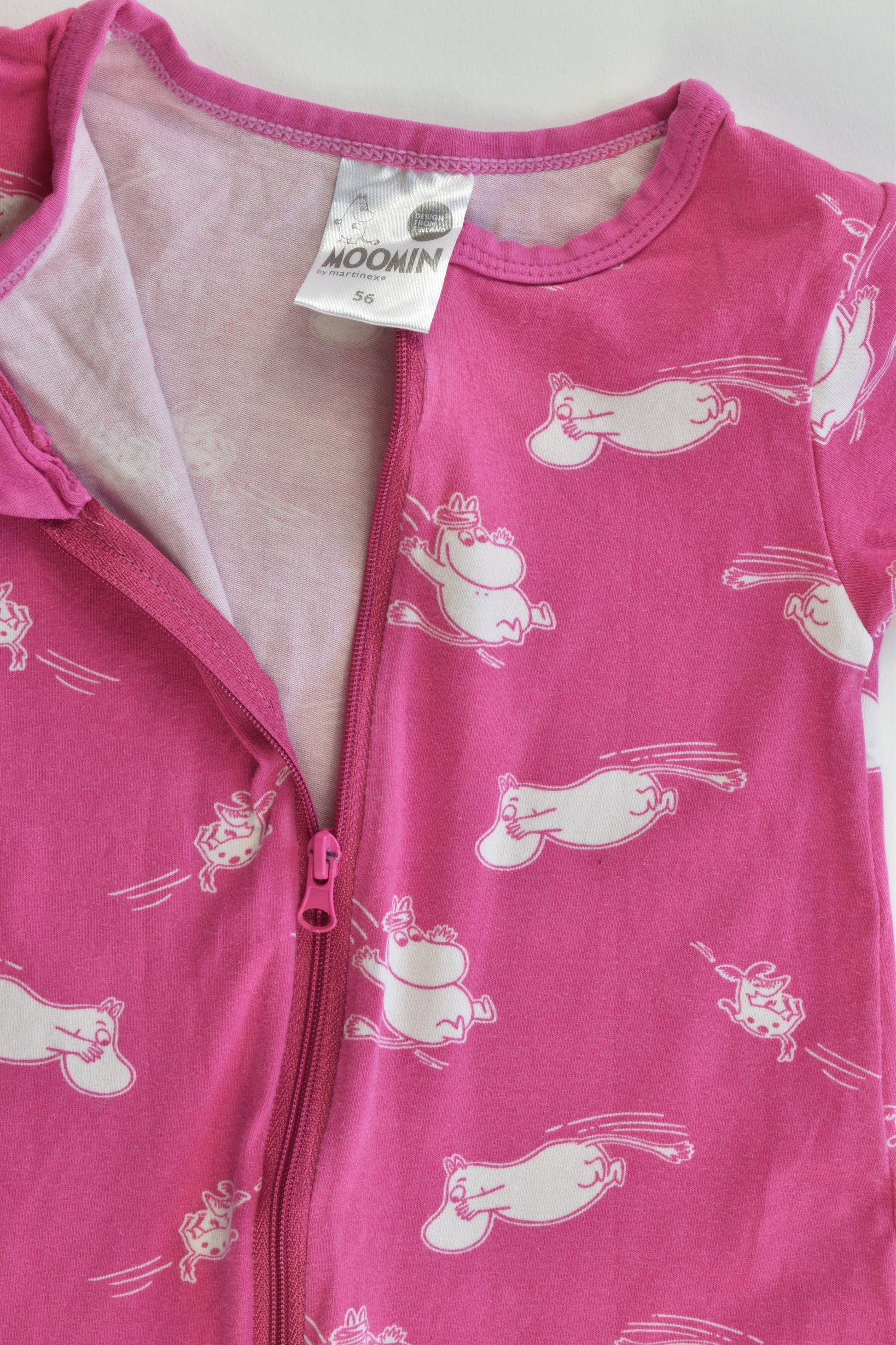 Moomin by Martinex (Finland) Size 56 cm (000) Romper