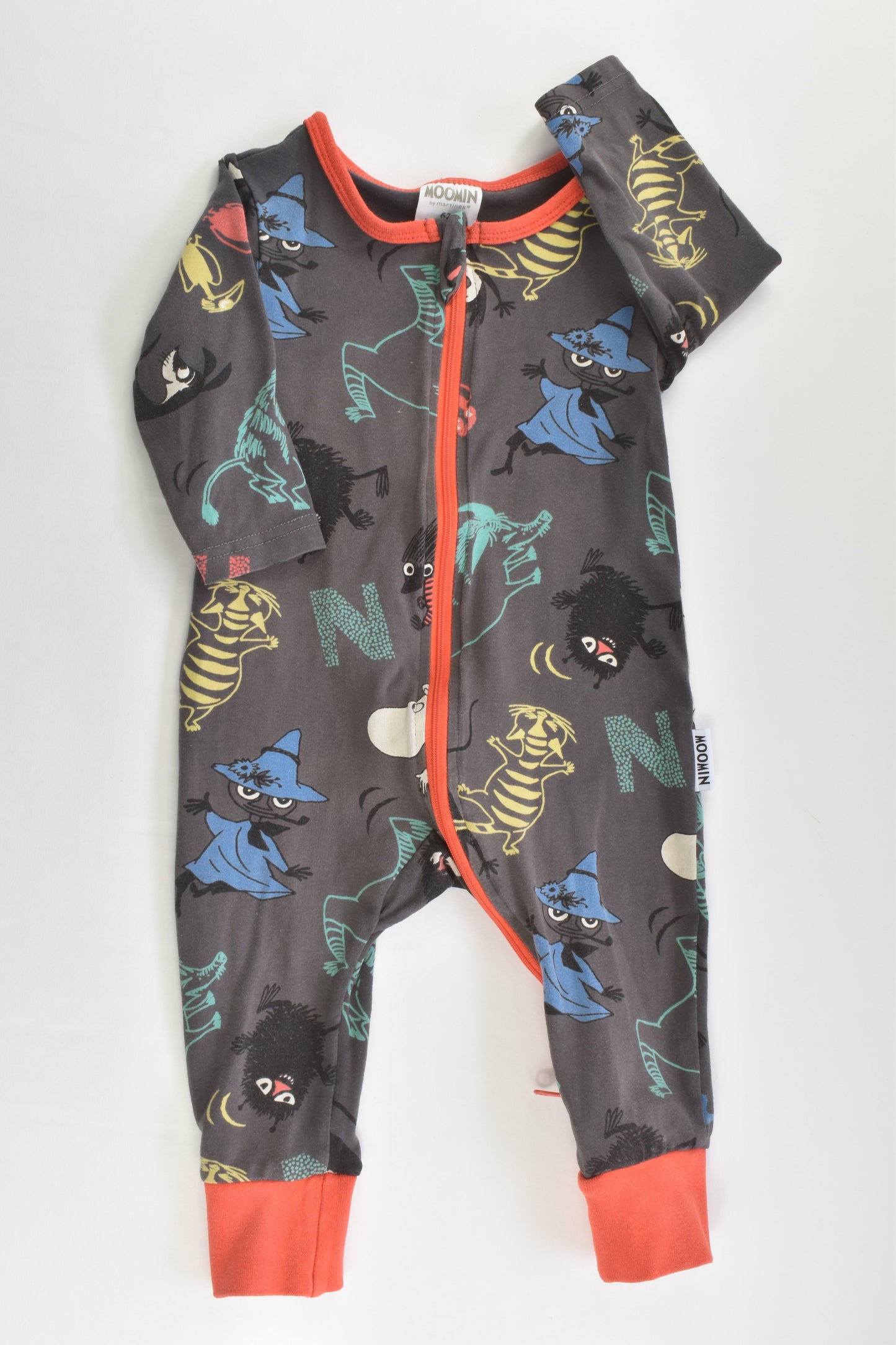Moomin by Martinex Size 00 (62 cm) Romper