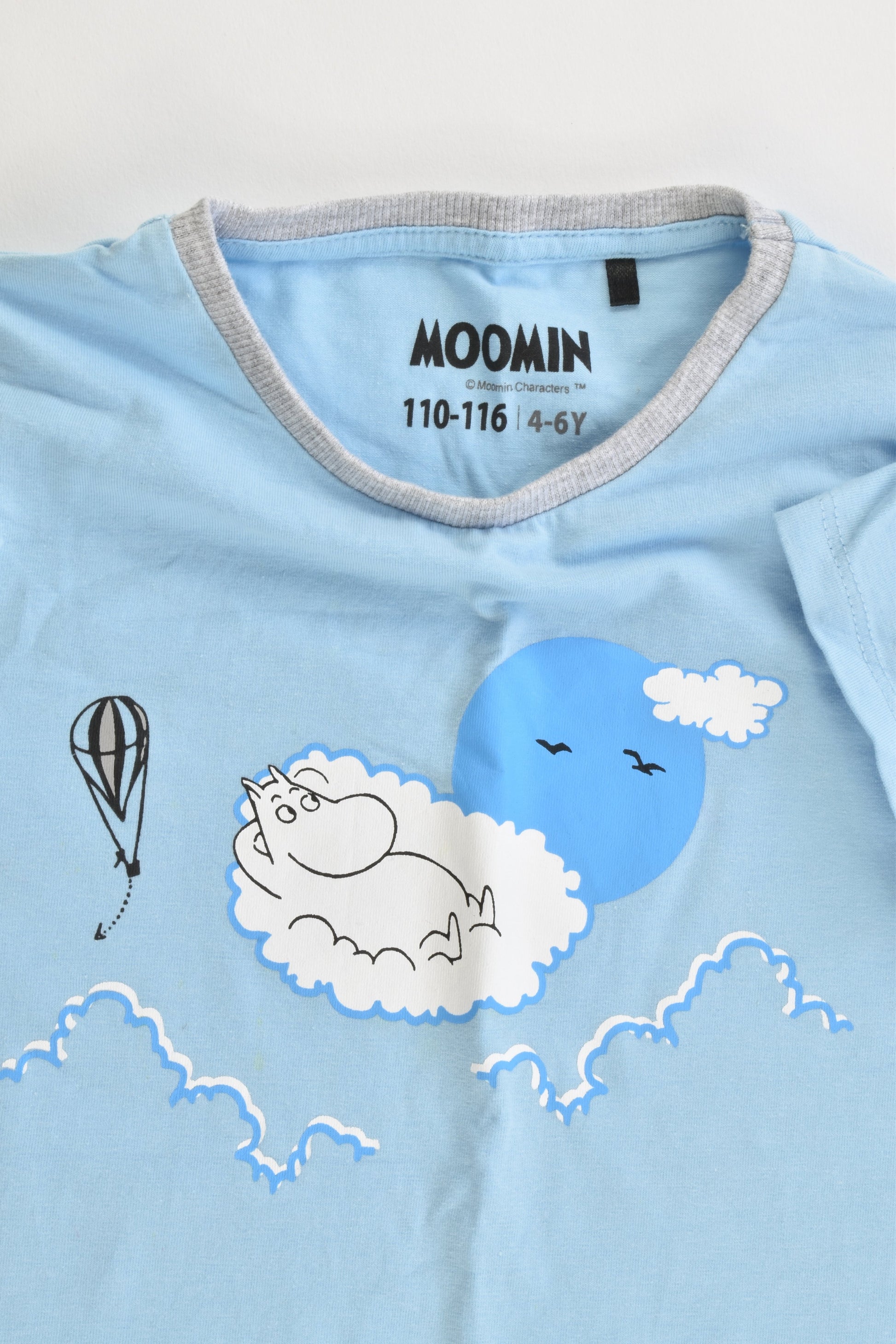 Moomin Size 4-6 (110-116 cm) Pj Set