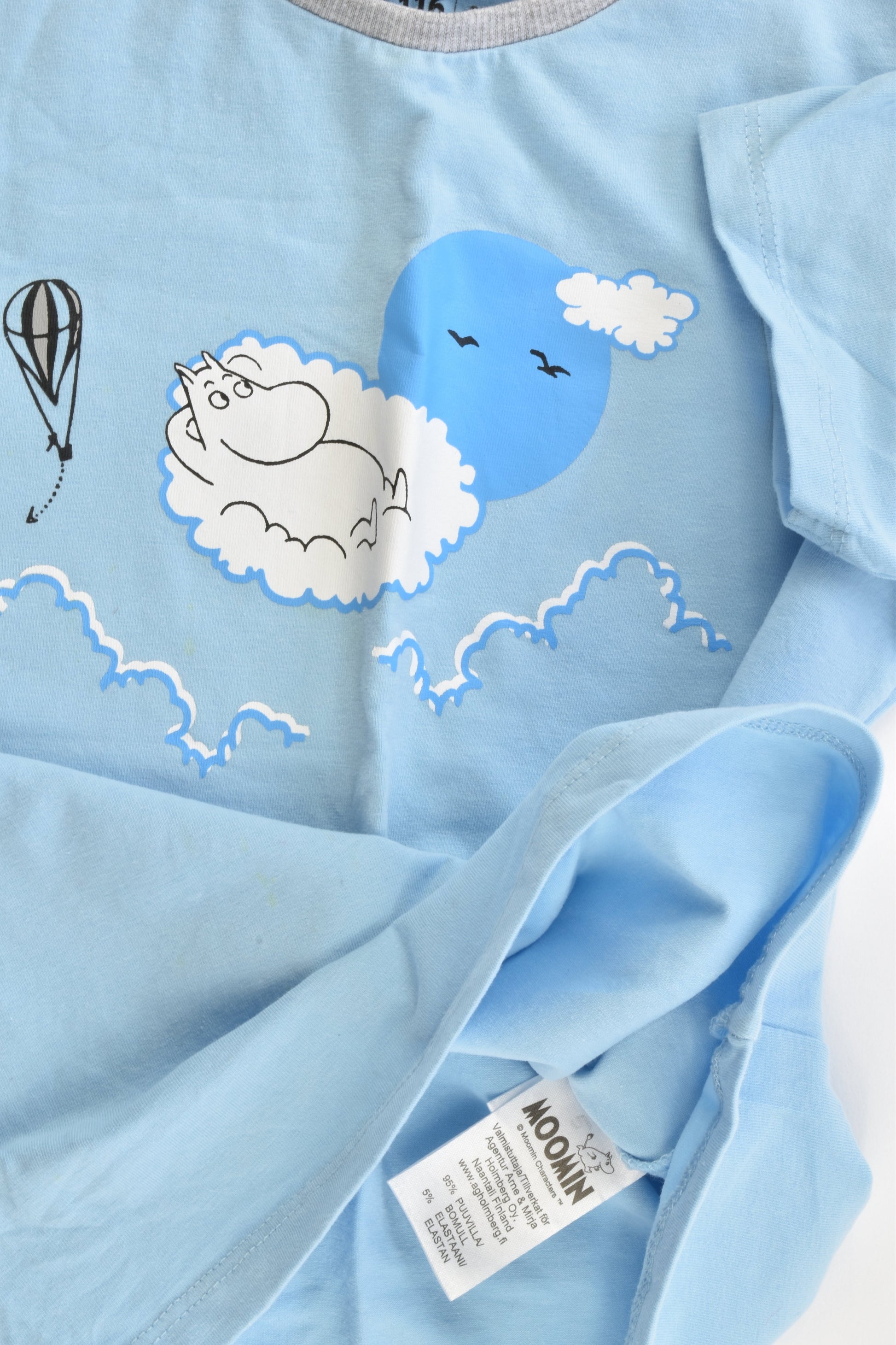 Moomin Size 4-6 (110-116 cm) Pj Set