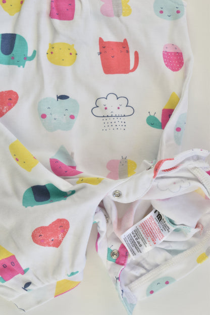 Mothercare Size 0 (6-9 months) Short Romper