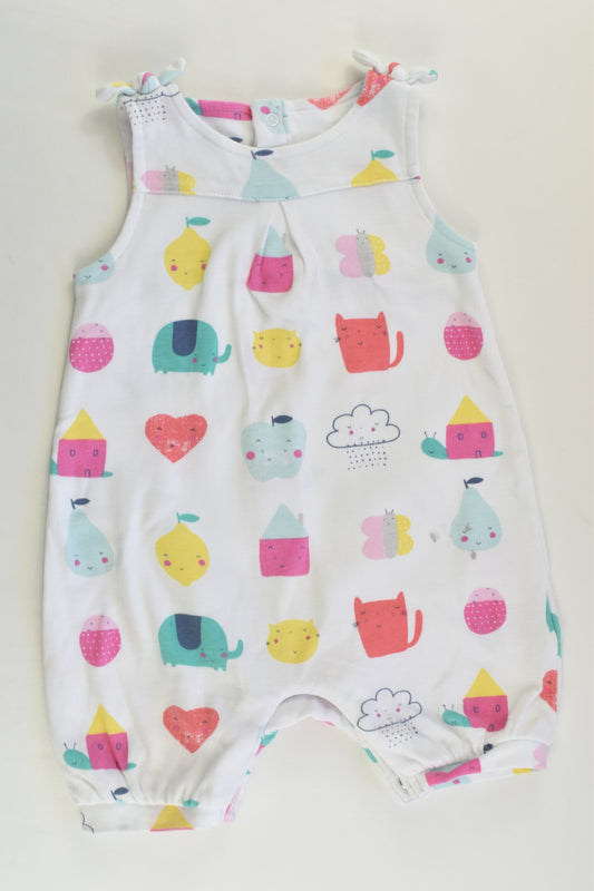 Mothercare Size 0 (6-9 months) Short Romper