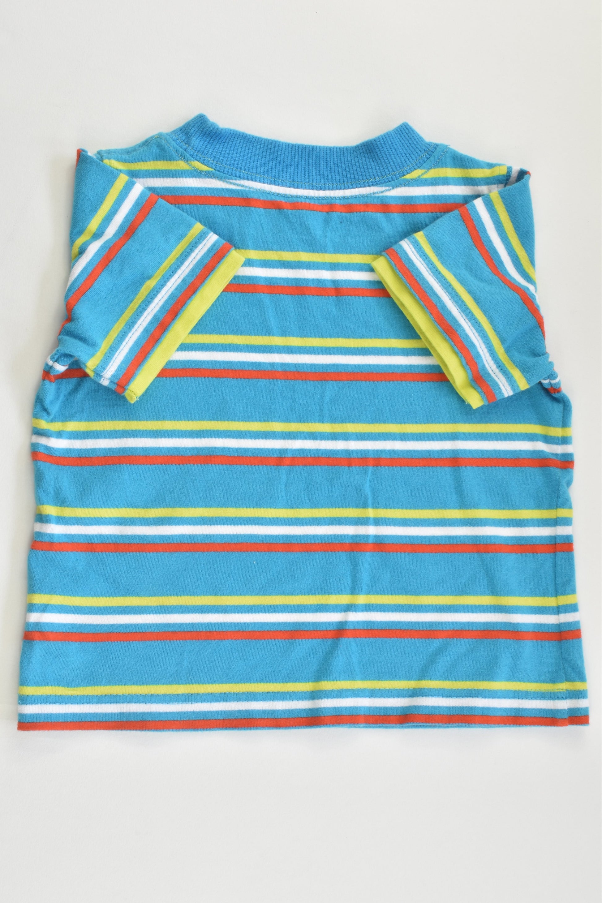 Mothercare Size 0 (6-9 months) Striped T-shirt