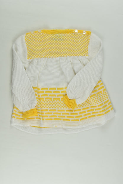 Mothercare Size 00-0 (70 cm) Vintage Knitted Dress/Tunic