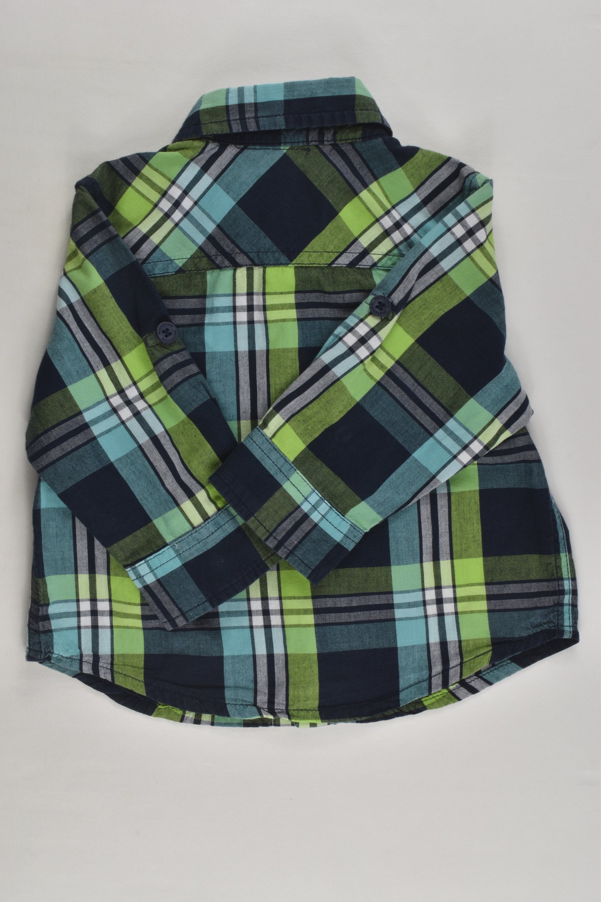 Mothercare Size 00 (3-6 months) Checked Shirt