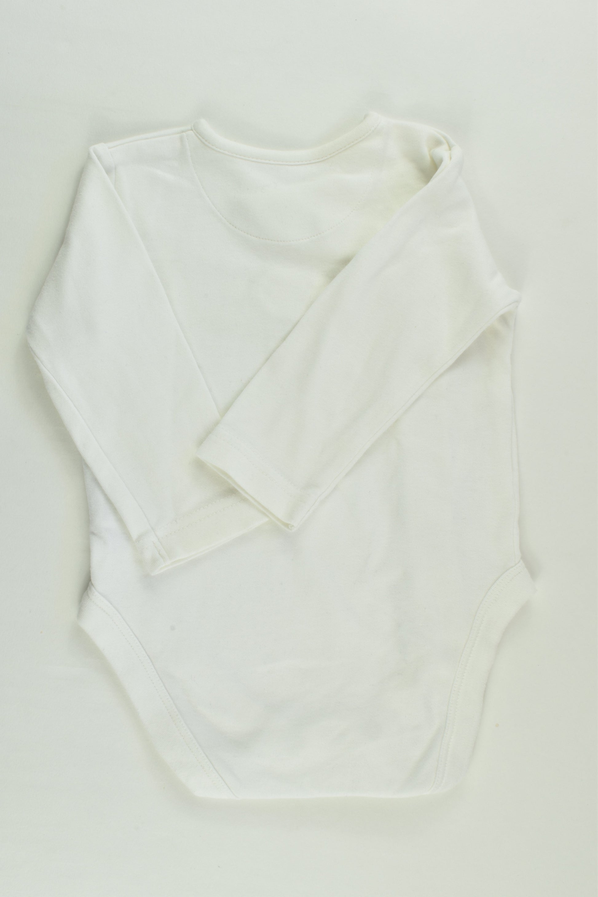 Mothercare Size 00 (3-6 months) Sheep Wrap Bodysuit