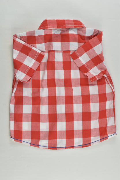 Mothercare Size 1 (12-18 months) Checked Shirt