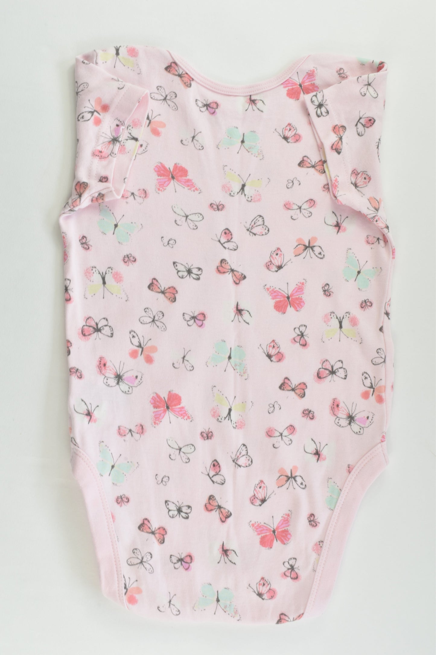 Mothercare Size 2 (18-24 months) Butterflies Bodysuit