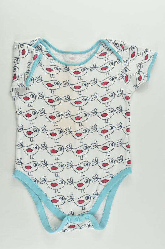 Mothercare Size 2 (18-24 months, up to 92 cm) Birds Bodysuit