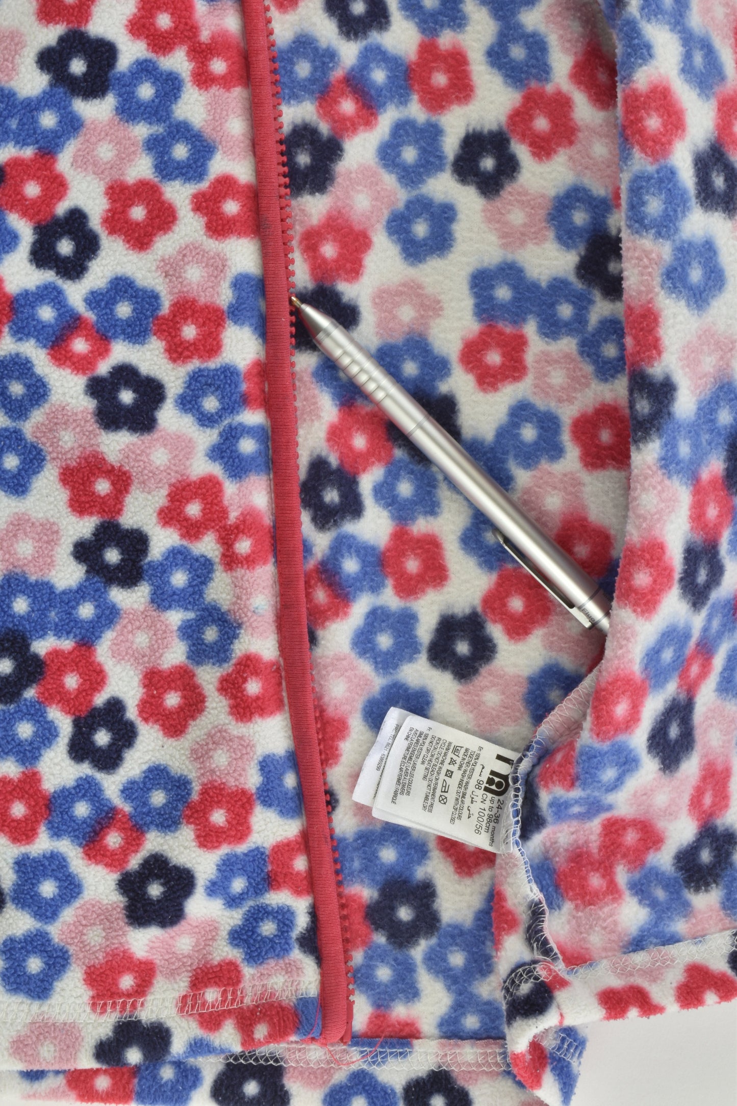 Mothercare Size 2-3 (98 cm) Floral Fleece