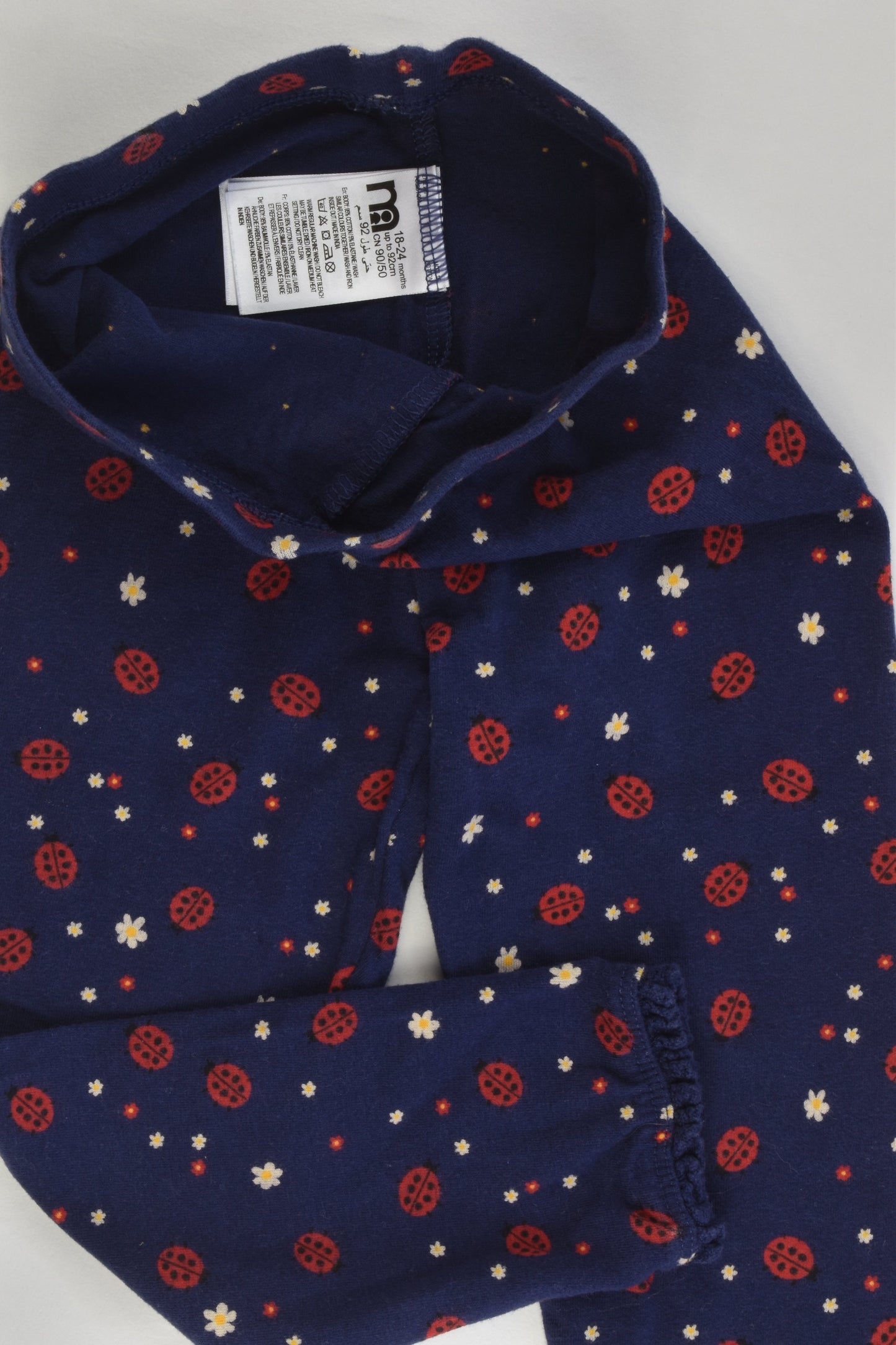Mothercare Size 2 (92 cm) Ladybugs Leggings