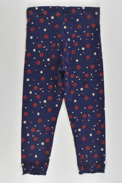 Mothercare Size 2 (92 cm) Ladybugs Leggings
