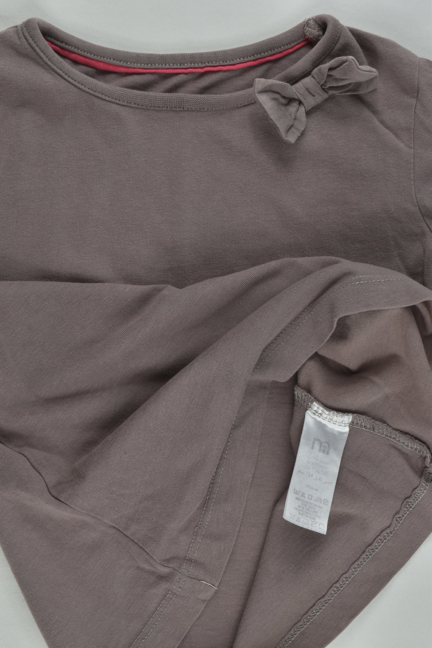 Mothercare Size 3-4 (104 cm) Bow Top