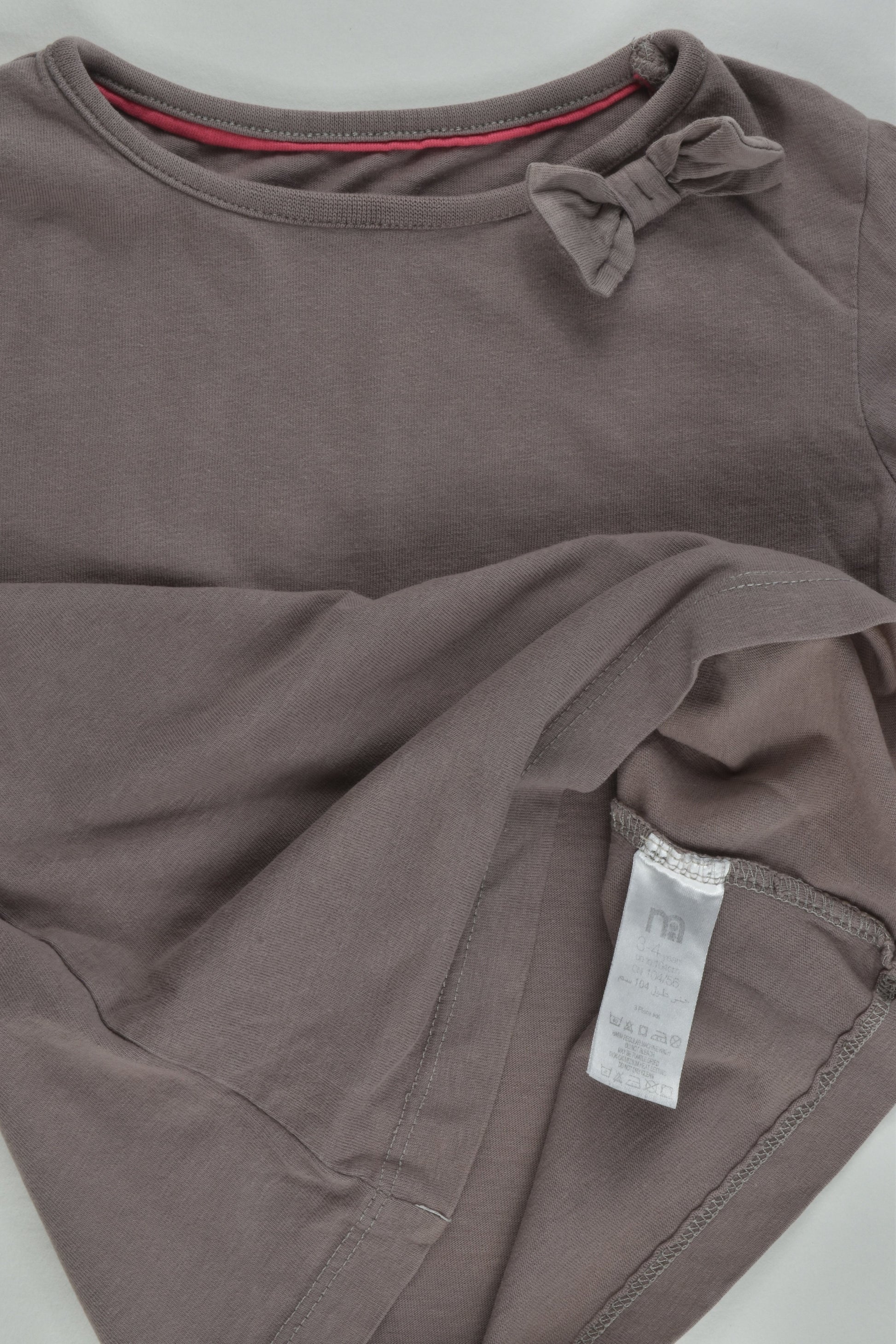 Mothercare Size 3-4 (104 cm) Bow Top