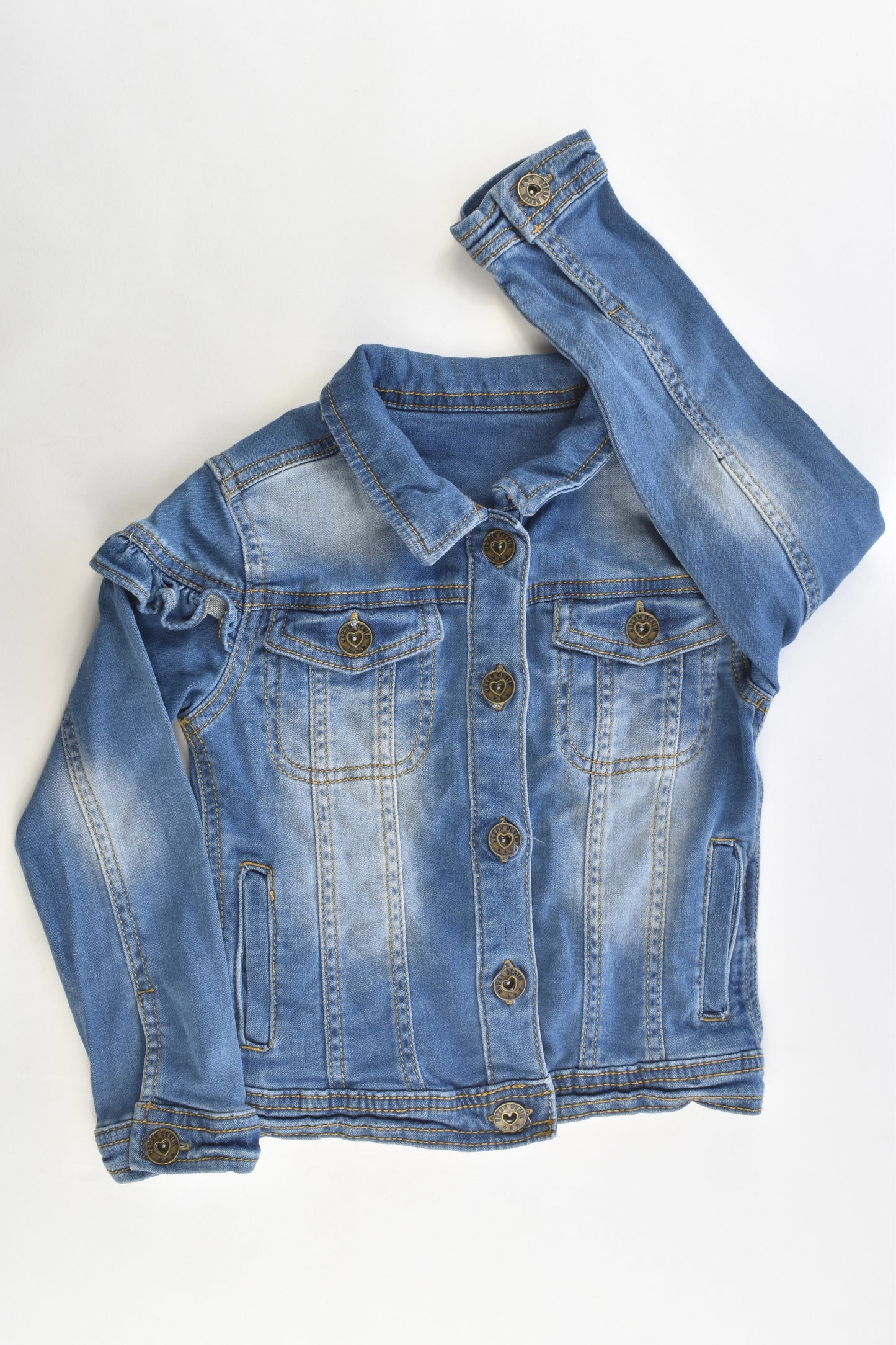 Mothercare Size 4-5 Soft and Stretchy Denim Jacket